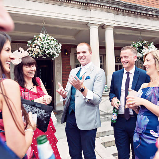 manchester wedding magician sam fitton amazes bride and groom at manchester wedding